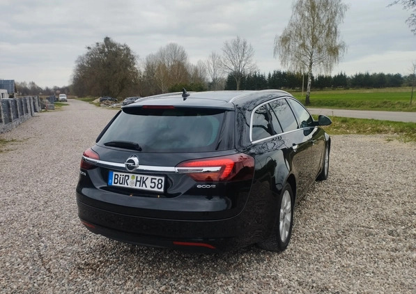 Opel Insignia cena 31900 przebieg: 218345, rok produkcji 2014 z Orneta małe 352